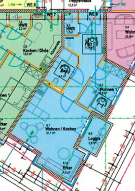 Foto - Etagenwohnung in Jena zur Miete