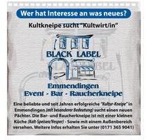 Bierkneipe - 1.125,00&nbsp;EUR Kaltmiete, ca.&nbsp; 60,00&nbsp;m&sup2; in Emmendingen (PLZ: 79312)