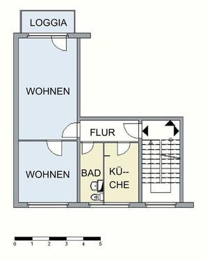 Foto - Etagenwohnung in Neubrandenburg zur Miete