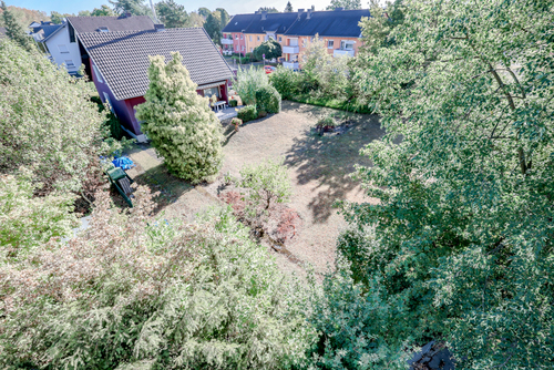 Luftbild - Grundstücksansicht - Grundstück in Sankt Augustin / Hangelar