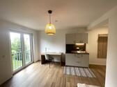 Wohn-/ Schlafbereich - Modernes Neubau-Apartment für Studenten