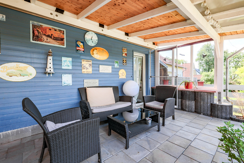 Terrasse Gartenseite - 