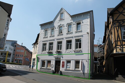 Außenansicht - Sie haben die Geschäftsidee? Wir haben das Ladenlokal! Zentral in Oberpleis!