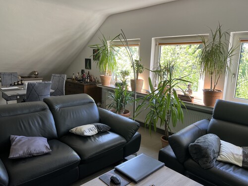 Wohn- / Essbereich - 3 Zimmer Dachgeschoßwohnung zur Miete in Königswinter