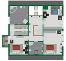 Grundriss-Skizze Obergeschoss - 
