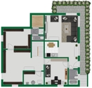 Grundriss-Skizze Untergeschoss - 