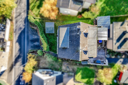 Luftbild - Einfamilienhaus mit 123,81 m&sup2; in Königswinter zum Kaufen