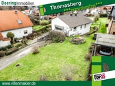 Luftbild - Freistehendes Einfamilienhaus mit großem Garten in begehrter Lage