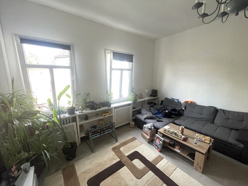 Wohnzimmer - Charmante Altbauwohnung im Herzen von Oberpleis