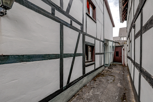 Hauseingang rechtes Haus - 