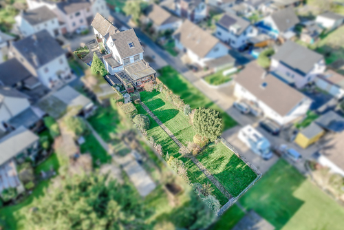 Luftbild - Einfamilienhaus mit 170,00 m&sup2; in Königswinter zum Kaufen