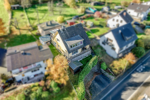 Luftbild - 6 Zimmer Zweifamilienhaus zum Kaufen in Königswinter