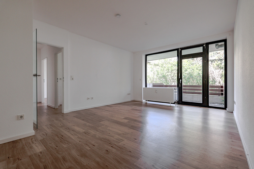 Wohnbereich - Gefragte 2-Zimmer-Wohnung mit Balkon & TG-Stellplatz - sofort bezugsfrei & provisionsfrei!