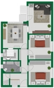 Grundriss-Skizze Erdgeschoss - 