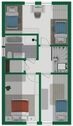 Grundriss-Skizze Obergeschoss - 