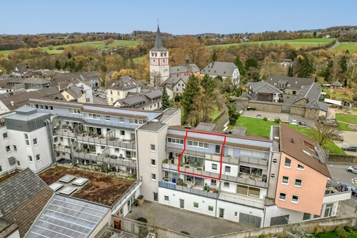 Luftbild - 3 Zimmer Maisonettenwohnung zum Kaufen in Königswinter