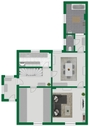 Grundriss-Skizze Erdgeschoss - 