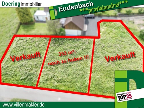 Luftbild - *Provisionsfrei* Baugrundstück(e) in Königswinter-Eudenbach!