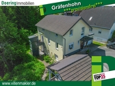 Luftbild - Direkt am Naturschutzgebiet! Modernes Haus mit Einliegerwohnung, Aufzug und vielen Extras!