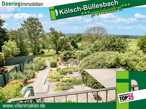 Ausblick - ***provisionsfrei*** Kölsch-Büllesbach: Modernes Wohnen mit 2.051 m² Traumgrundstück & Weitblick