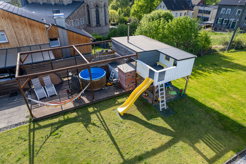 Gartenansicht/Sauna - 