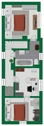 Grundriss-Skizze Obergeschoss - 