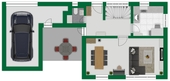 Grundriss-Skizze Erdgeschoss - 