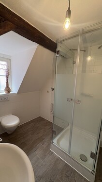 Bad - 3 Zimmer Maisonettenwohnung in Langenbrettach