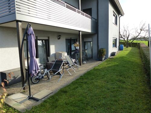 Terrasse - 4 Zimmer Terrassenwohnung zur Miete in Neuenstadt