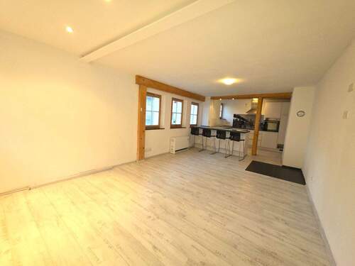 Wohnbereich m. Kueche - Einfamilienhaus mit 137,00 m&sup2; in Grafenau zum Kaufen