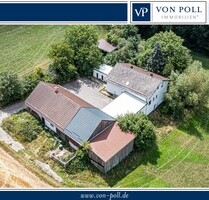 Seltene Alleinlage bei Cham – Resthof mit Nebengebäuden und großem Entwicklungspotenzial - Cham / Katzberg