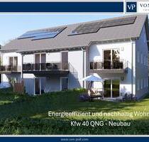Nachhaltige und energieeffiziente 2-Zimmer Neubauwohnung mit gehobener Ausstattung, Balkon und 2 Carportstellplätzen - Pösing