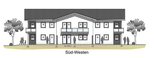 Ansicht Süd-Westen - 