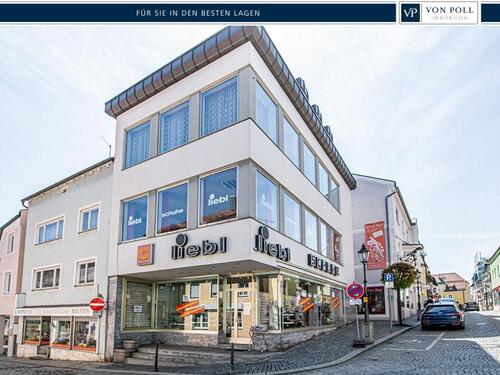 Außen - Geschäftshaus mit einer Wohnung im Herzen von Bad Kötzting