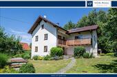 Aussenansicht - Top gepflegtes Ein- bis Zweifamilienhaus im Landhausstil in absolut ruhiger Lage