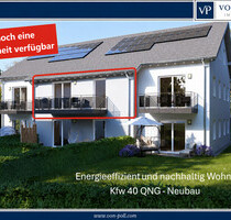 Nachhaltige und energieeffiziente 2-Zimmer Neubauwohnung mit gehobener Ausstattung, Balkon, 2 Carportstellplätzen und PV-Anlage - Pösing