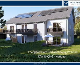 Nachhaltige und energieeffiziente 2-Zimmer Neubauwohnung mit gehobener Ausstattung, Balkon und 2 Carportstellplätzen - Pösing