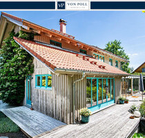 Wohnen im Grünen - Charmantes Holzhaus mit Wintergarten, Galerie und idyllischem Garten - Neukirchen beim Heiligen Blut