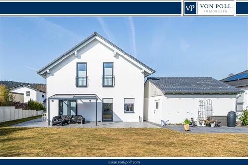 Aussenansicht - Modernes und energieeffizientes Einfamilienhaus nach KFW 55 Standard zu verkaufen