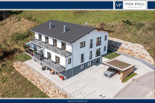 Aussenansicht (1) - Neubau - 4-Zimmer-ETW mit Gartenanteil