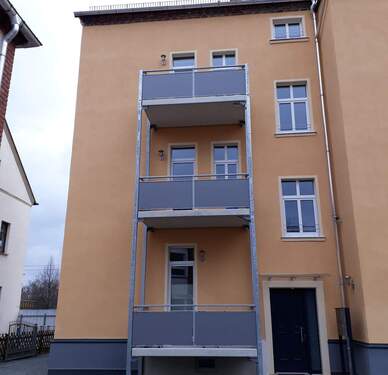 Hofansicht.jpg - Großzügig, modern und mit Balkon in der Nordtvorstadt
