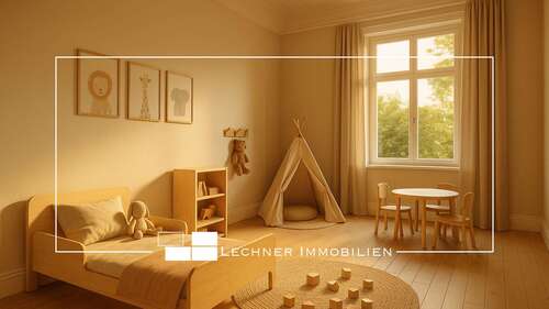 Visualisierung saniert - Sanierte Altbauwohnung mit Flair