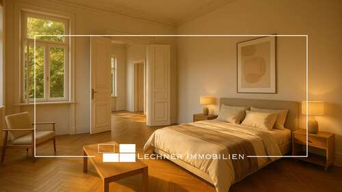 Visualisierung saniert - Gestaltungsraum Altbau - Saniert bis zur Innenfertigstellung