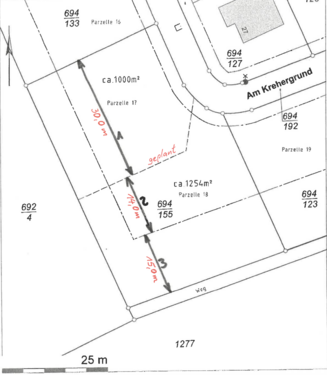 3 Grundstücke- welches ist deins? - 