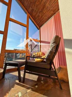 verglaste Sitzecke - 