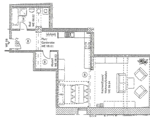 Loftwohnung mit tollem Flow - 103.200,00 EUR Kaufpreis, ca.  79,00 m² Wohnfläche in Chemnitz (PLZ: 09120)