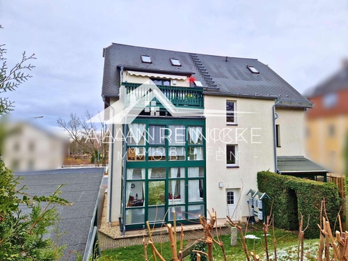 Rückansicht mit Wintergärten - 