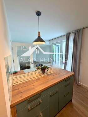 Kücheninsel mit Blick in Stube - 