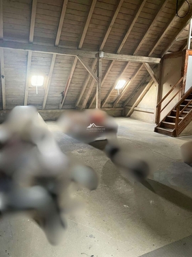 knapp 60m2 Atelier (Dachboden) - 