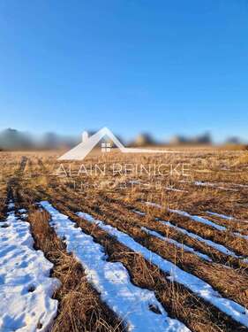 Ansicht Baufeld - Grundstück zum Kaufen in Gornau/Erzgeb.